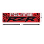 Polaris RZR Banner 2x8 FT – Off-Road Racing, Car Show, Dirt Track Competitions, Garage, Man Cave Wall Decor Sign
