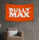Bully Max 3x5ft Flag Banner – Dog Kennel, Garage, or Workshop Wall Decor