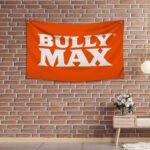 Bully Max 3x5ft Flag Banner – Dog Kennel, Garage, or Workshop Wall Decor