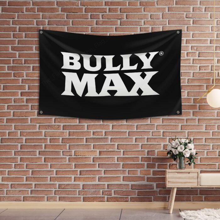 bully max dog food flag banner